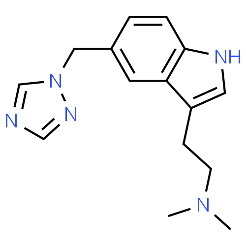 Rizatriptan - Pharmacocinétique et effets indésirables. Les médicaments avec le principe actif Rizatriptan - Medzai.net
