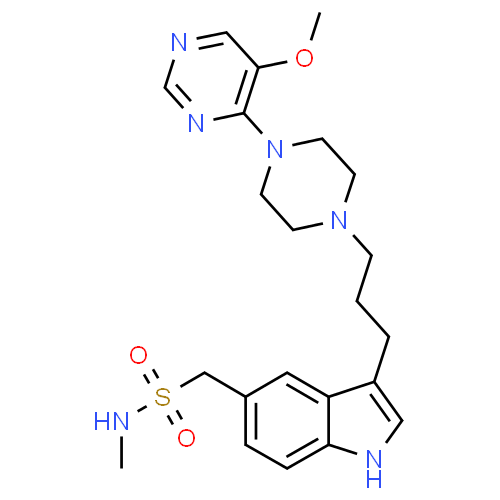 Авитриптан - фармакокинетика и побочные действия. Препараты, содержащие Авитриптан - Medzai.net