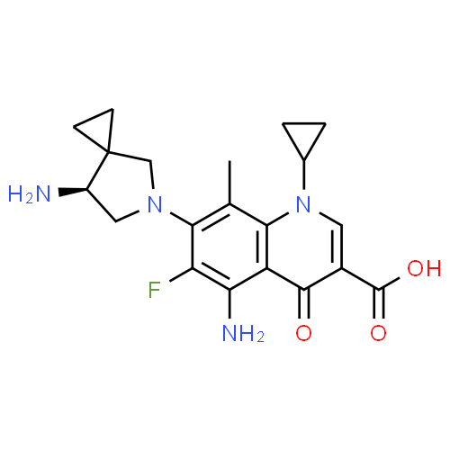 Olamufloxacin - Pharmacocinétique et effets indésirables. Les médicaments avec le principe actif Olamufloxacin - Medzai.net