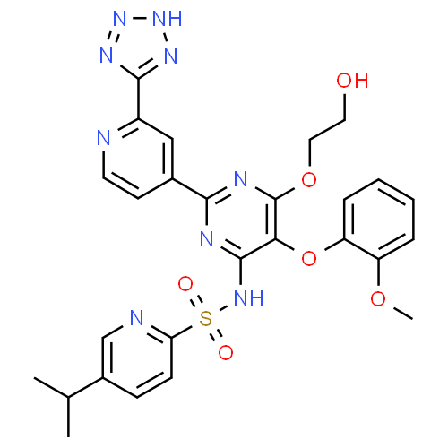 Tezosentan - Pharmacocinétique et effets indésirables. Les médicaments avec le principe actif Tezosentan - Medzai.net