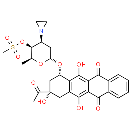 Ladirubicin - Pharmacocinétique et effets indésirables. Les médicaments avec le principe actif Ladirubicin - Medzai.net