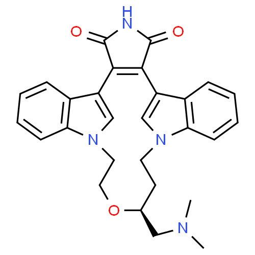 Ruboxistaurin - Pharmacocinétique et effets indésirables. Les médicaments avec le principe actif Ruboxistaurin - Medzai.net