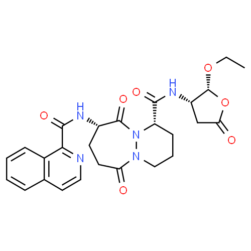 Pralnacasan - Pharmacocinétique et effets indésirables. Les médicaments avec le principe actif Pralnacasan - Medzai.net