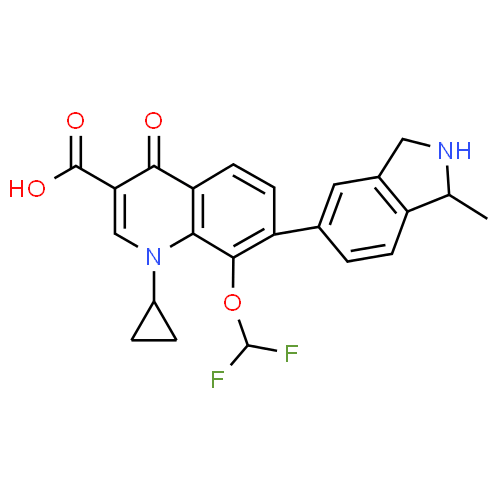 Garenoxacin - Pharmacocinétique et effets indésirables. Les médicaments avec le principe actif Garenoxacin - Medzai.net