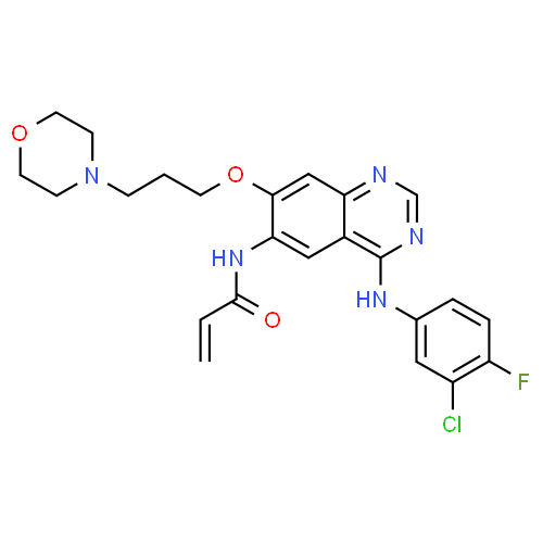 Canertinib - Pharmacocinétique et effets indésirables. Les médicaments avec le principe actif Canertinib - Medzai.net