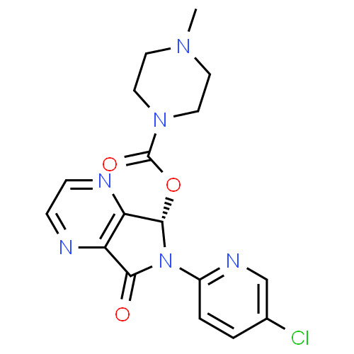 Eszopiclone - Pharmacocinétique et effets indésirables. Les médicaments avec le principe actif Eszopiclone - Medzai.net