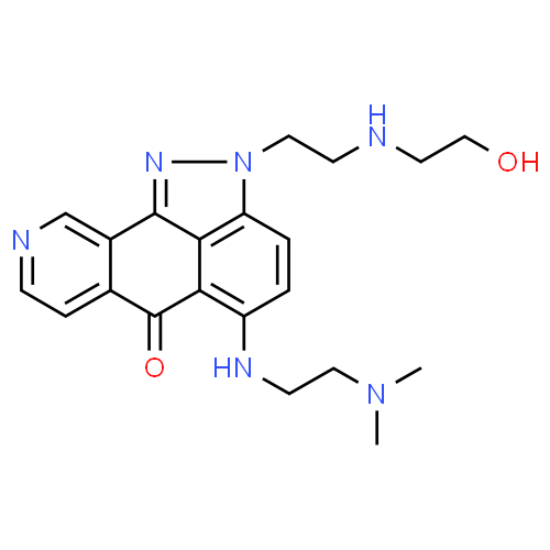 Topixantrone - Pharmacocinétique et effets indésirables. Les médicaments avec le principe actif Topixantrone - Medzai.net